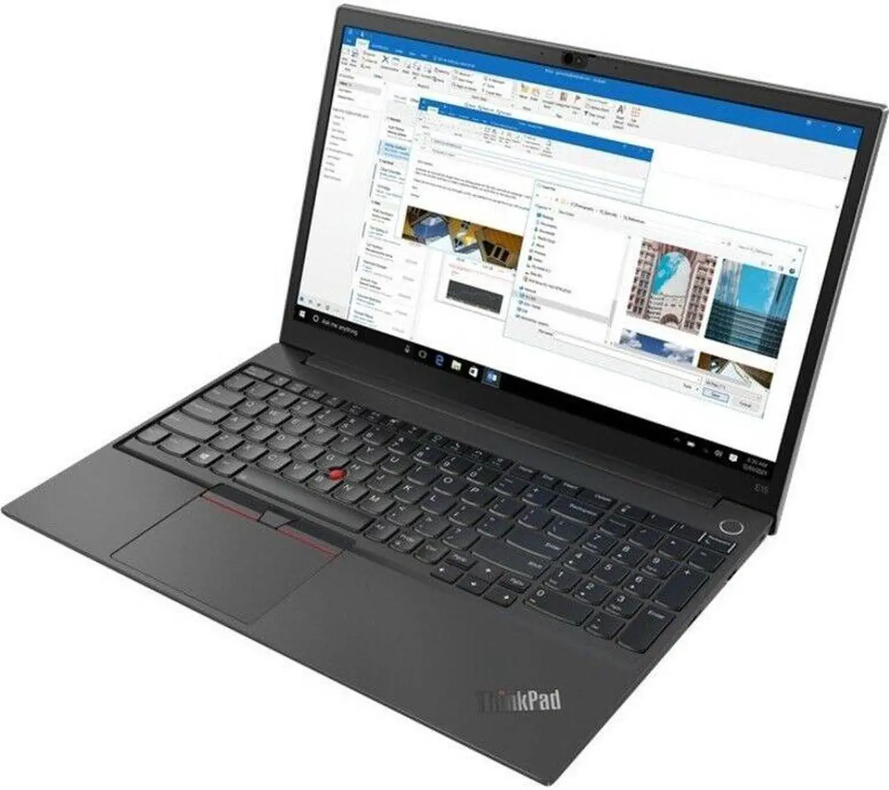Alt view image 6 of 19 - Lenovo Laptop ThinkPad E15 Gen 3 (AMD) AMD Ryzen 5 5500U 8GB Memory 256 GB PCIe SSD AMD Radeon Graphics 15.6" Non-Touch Screen Windows 10 Pro 64-bit 20YG003EUS