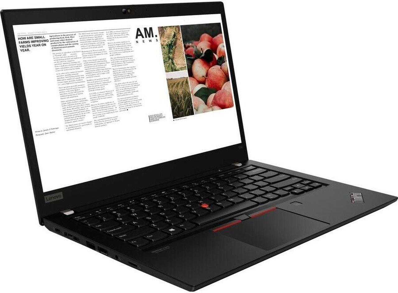 Alt view image 12 of 15 - Lenovo Laptop ThinkPad T14 Gen 1 (Intel) 20S0003MUS Intel Core i7 10th Gen 10610U (1.80 GHz) 16 GB Memory 512 GB PCIe SSD Intel UHD Graphics 14" IPS 1920 x 1080 Windows 10 Pro 64-bit