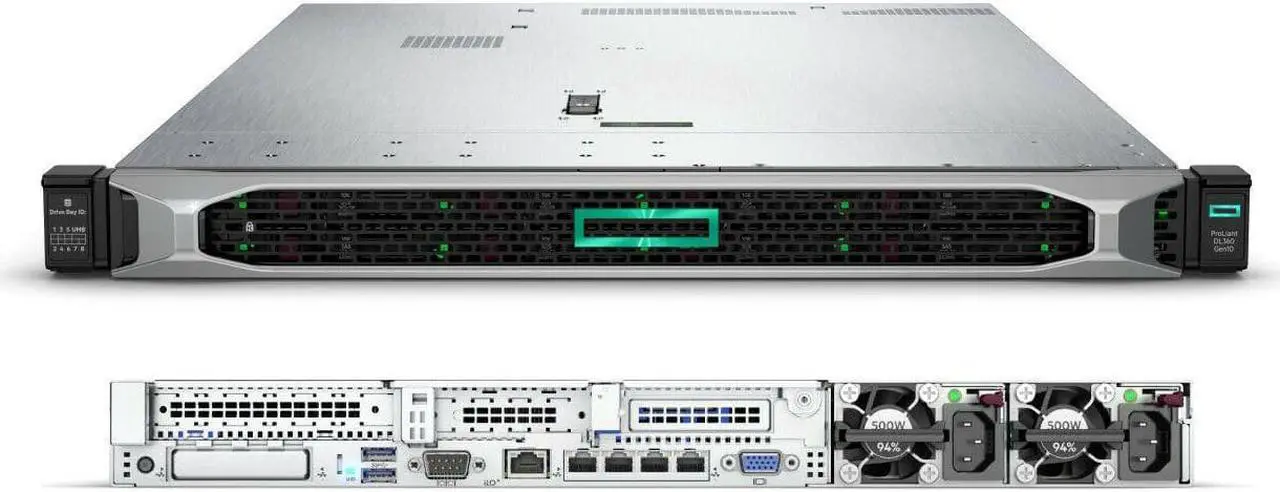 Alt view image 10 of 20 - Hpe Proliant Dl360 G10 1U Rack Server - 1 X Xeon Gold 5218 - 32 Gb Ram Hdd Ssd - Serial Ata/600 12Gb/S Sas Controller