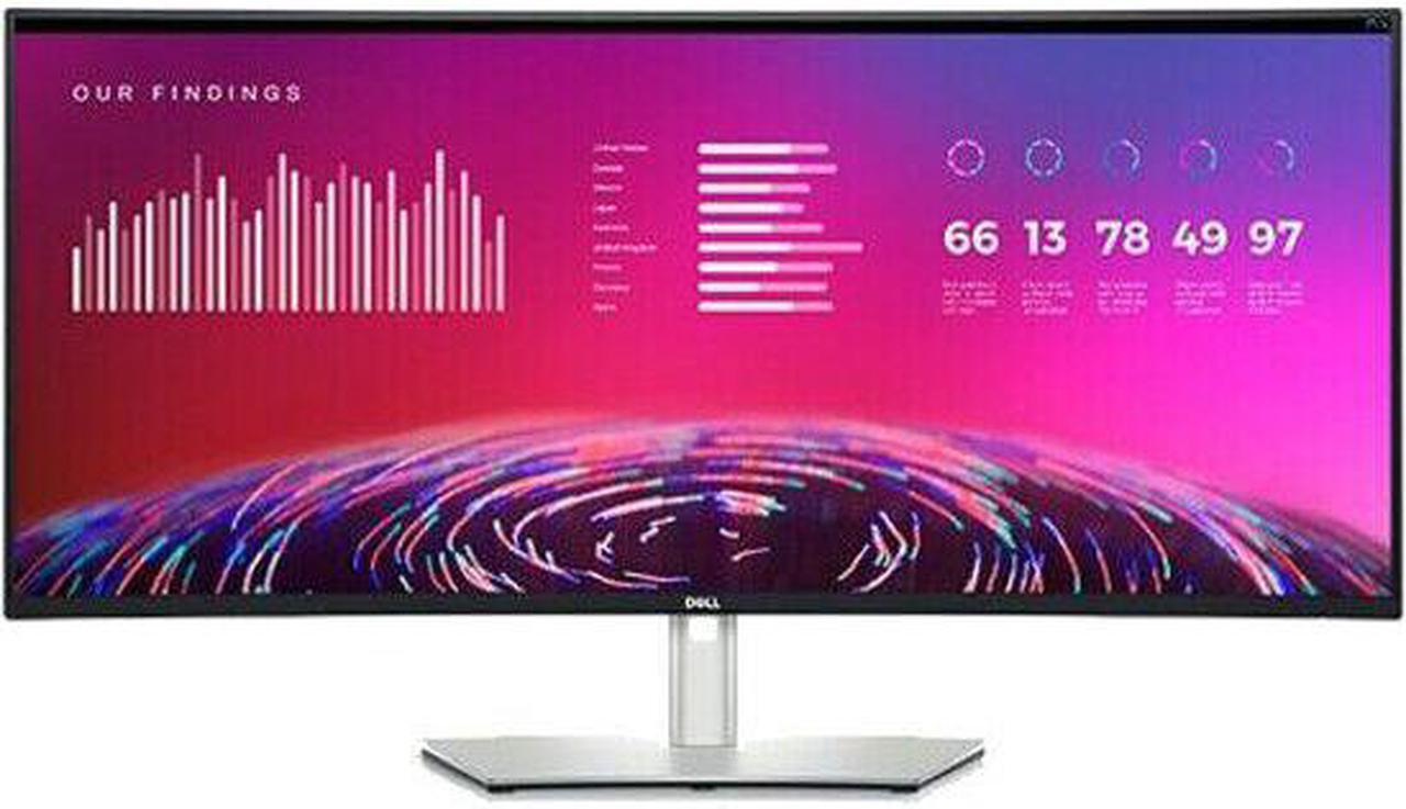 Alt view image 9 of 20 - Dell UltraSharp U3821DW 38" (37.5" Viewable) Curved Screen 3840 x 1600 WQHD LCD Monitor, 60 Hz, 8 ms, 21:9, 300 nits, Class USB Hub