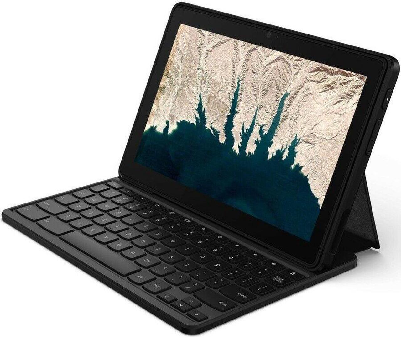Alt view image 17 of 20 - Lenovo 10e 82AM000EUS Chromebook Tablet - 10.1" WUXGA - MediaTek Cortex A73 MT8183 Quad-core (4 Core) 2 GHz - 4 GB RAM - 32 GB Storage - Chrome OS - Iron Gray - MediaTek SoC Platform SoC - 1920 x
