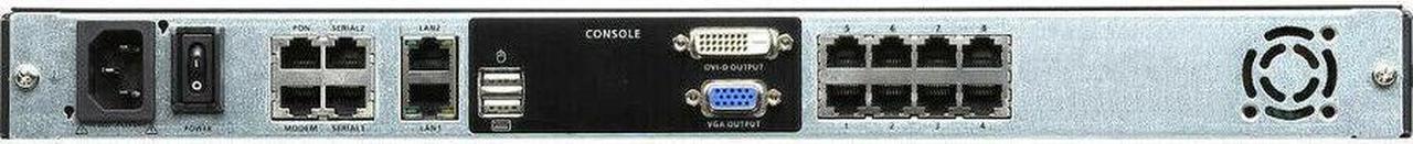 Alt view image 13 of 15 - ATEN 8-PORT 19 LCD IP CAT5 KVM