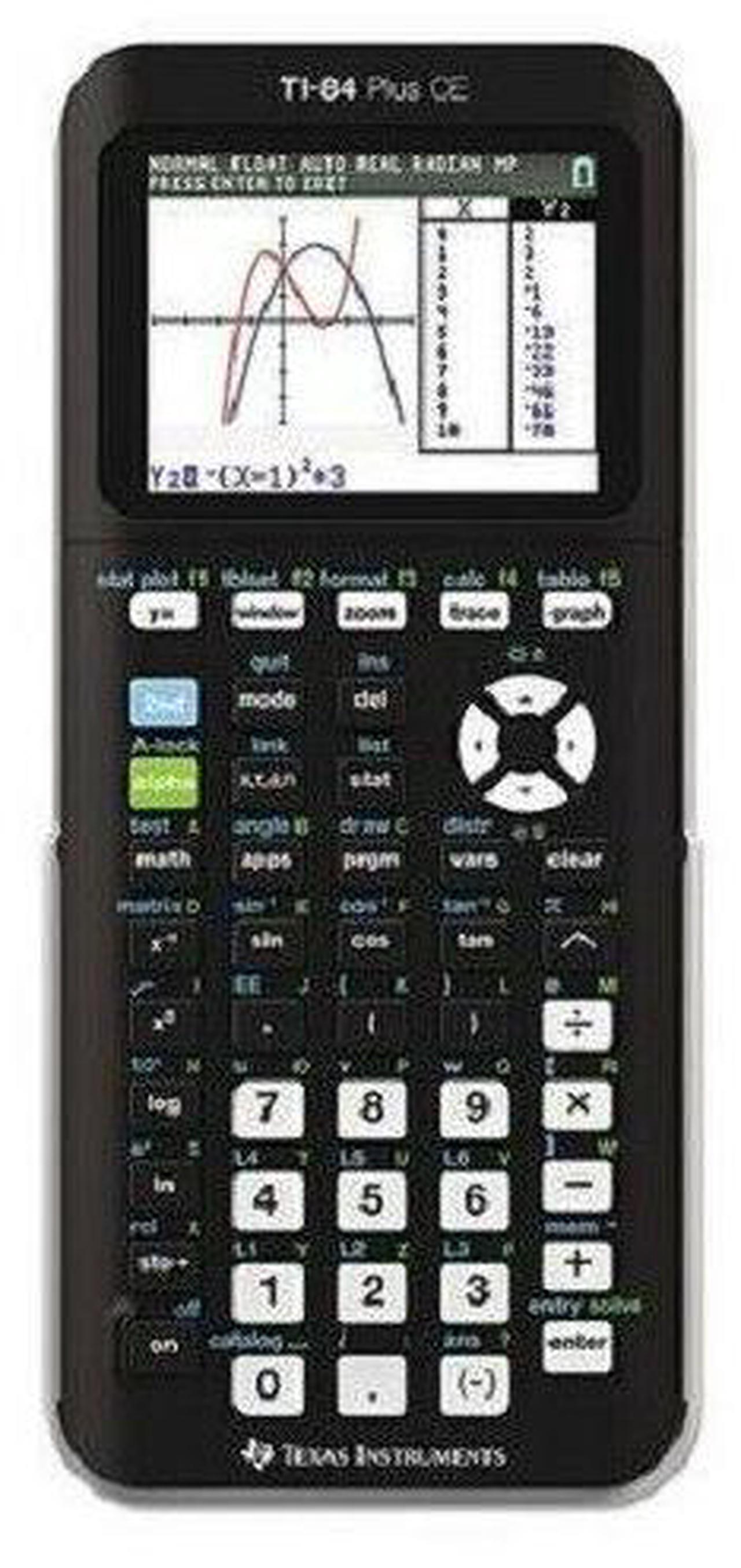 Alt view image 17 of 20 - Ti84 Plus Ce Graphing Black