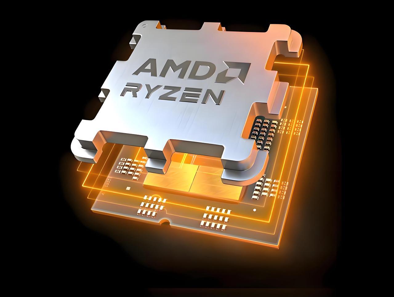 Alt view image 2 of 2 - AMD Ryzen 5 7600X3D - Zen 4 6-Core 4.7 GHz - Socket AM5 - 65W Desktop Processor (100-100001721WOZ) - International Version With Warranty Of Three Years