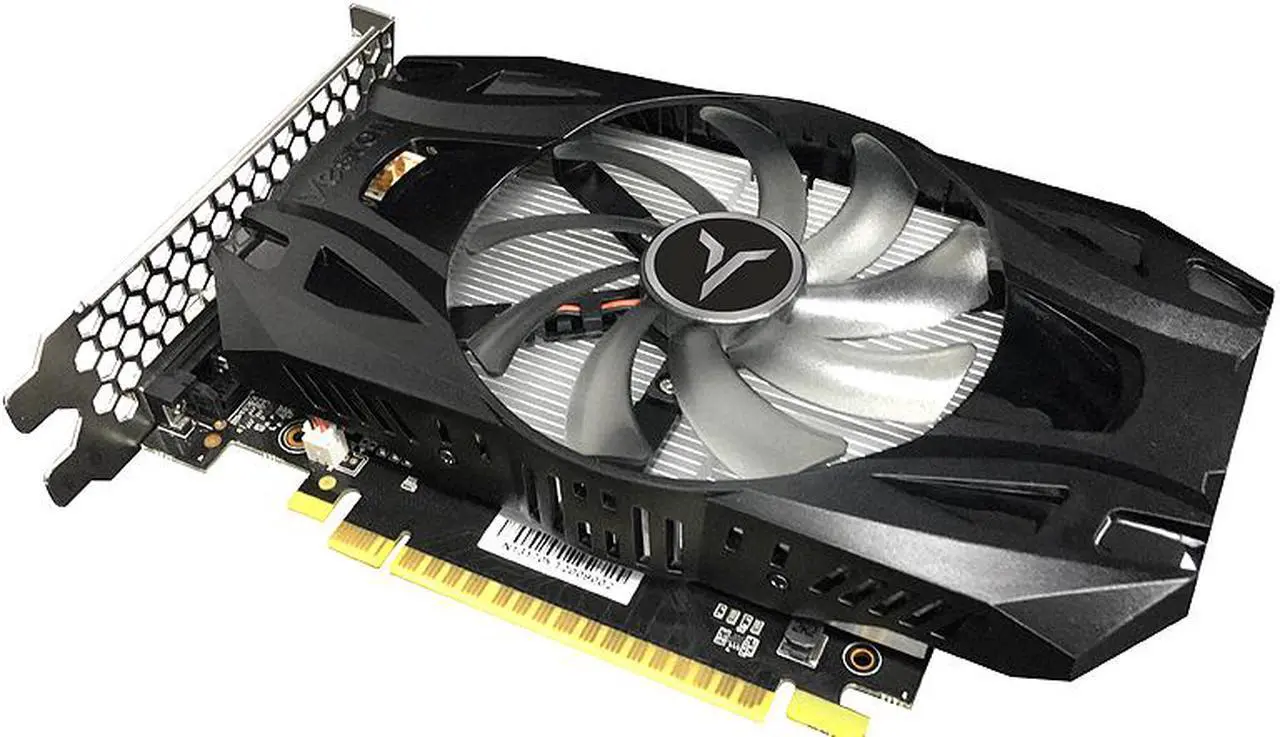 Main image of Yeston Nvidia GeForce GTX 1050 Ti Graphics Card  4GB 128-Bit GDDR5 PCI Express 3.0 x16 video cards DVI-D/HDMI/DP Tri-Ports, G-Sync, GPU Boost, DirectX 12, Gaming GPU, Desktop Video Card