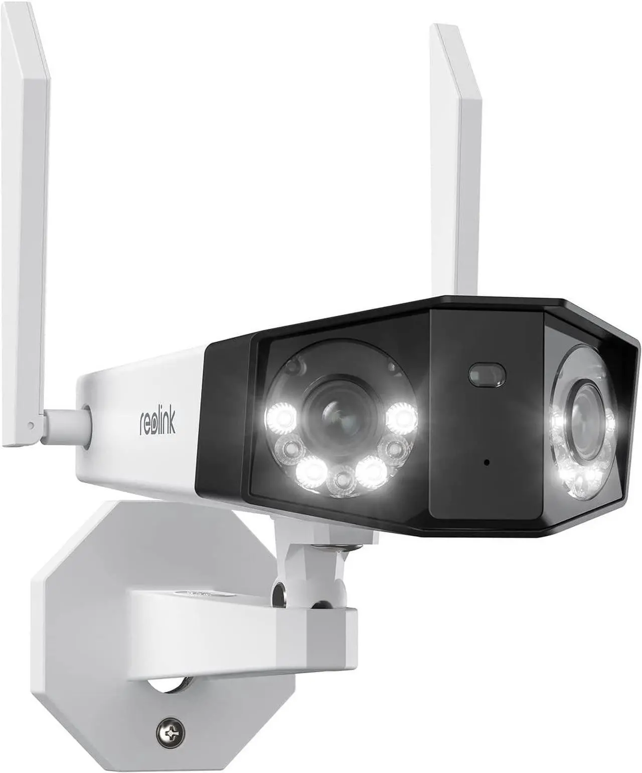 Main image of REOLINK 4K WiFi Security Camera with Ultra-Wide Angle, 2.4/5 GHz Plug-in WiFi Outdoor Camera, Smart Human/Vehicle/Pet Detection, Color Night Vision, Two-Way Audio, IP66 Waterproof, Duo 2 WiFi