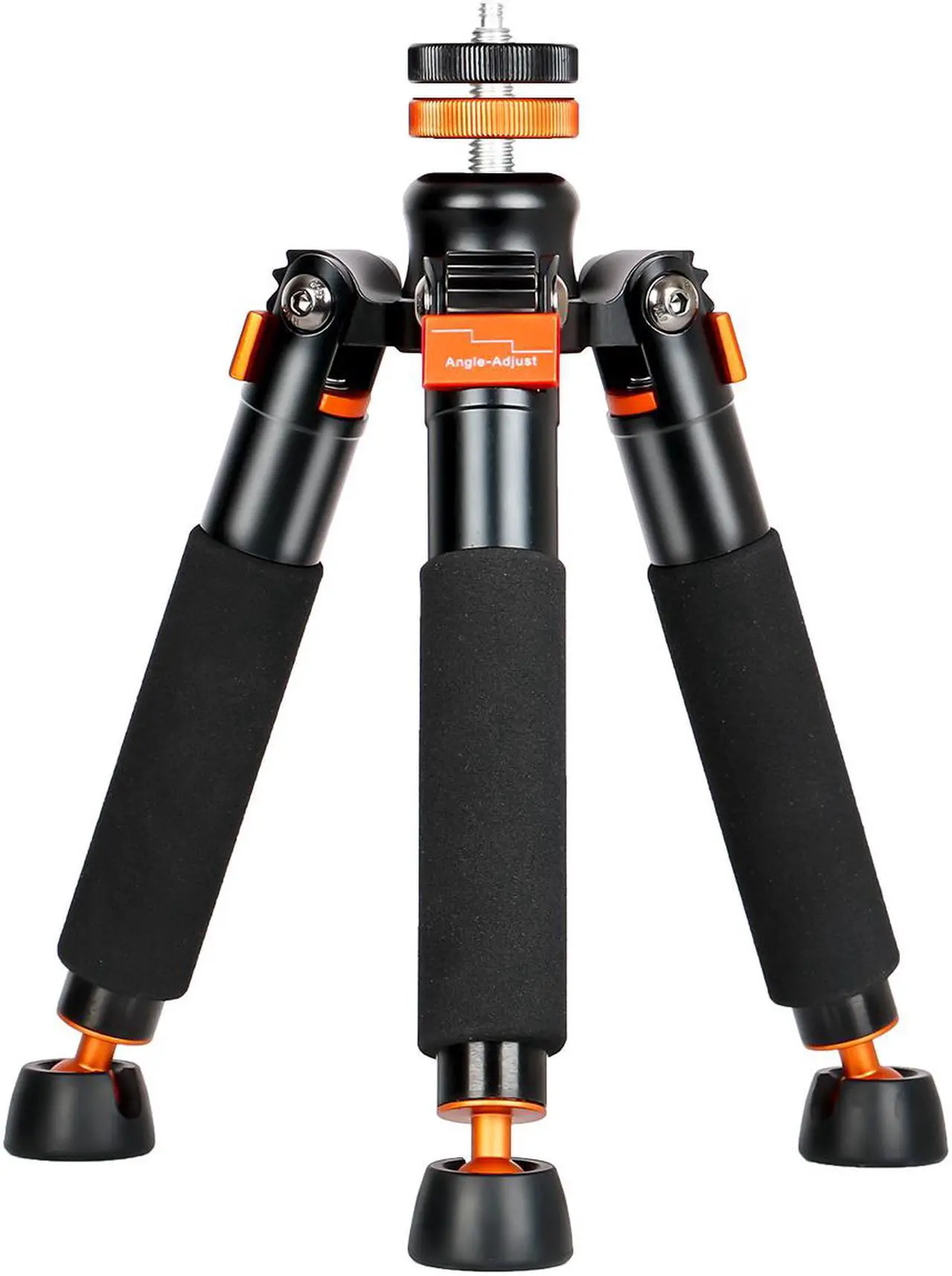 Main image of Koolehaoda A3 Tabletop Mini Tripod with 1/4 and 3/8" Screw Mount, Universal Monopod Base Unipod Support Compatible with DSLR Cameras Video Micro Shooting