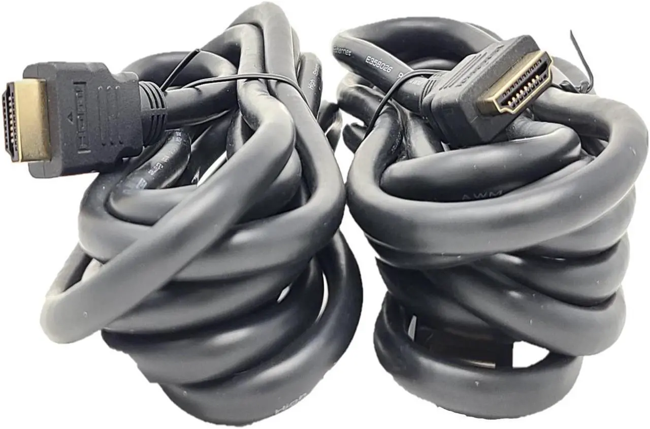 Alt view image 2 of 4 - Micro Connectors 10 Feet Premium 4K High Speed HDMI  With Ethernet Cable 2-Pack (H2-10MAMA-2P)