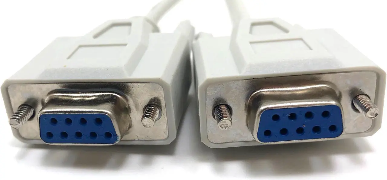 Main image of Micro Connectors 10 Feet Null Modem Serial Cable (DB9 Female to Female) (M02-233)