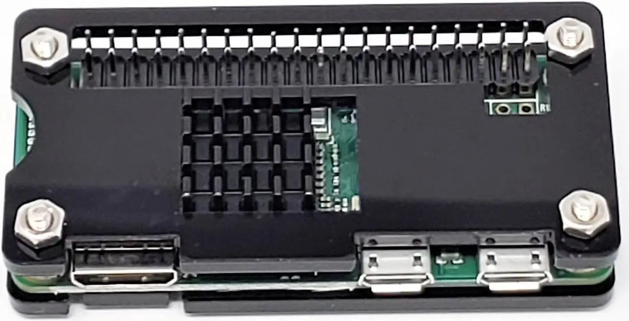 Alt view image 3 of 6 - Micro Connectors Raspberry Pi Zero Starter Case Kit with Power Adapter and Cables (RAS-PCS01PWR-BK)
