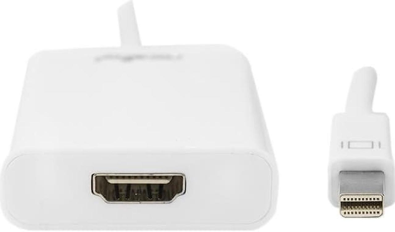 Alt view image 7 of 15 - Rocstor Y10A105-W1 Rocstor Mini DisplayPort/HDMI Audio/Video Adapter - Cable Length: 5.9" - Mini DisplayPort/HDMI for Projector, Monitor, MacBook, MacBook Air, MacBook Pro, Mac mini, Ultrabook,