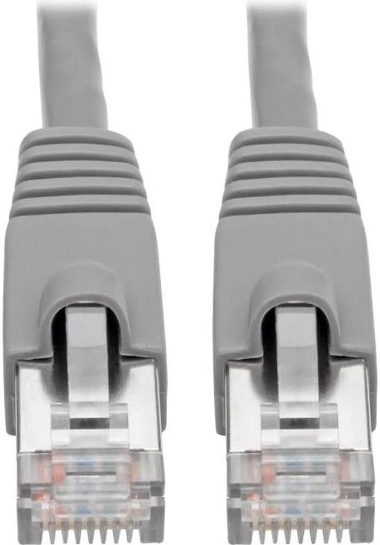 Alt view image 18 of 20 - Tripp Lite N262-010-GY Cat6A 10G-Certified Snagless Shielded Stp Network Patch Cable (Rj45 M/M) , Poe, Gray, 10 Ft. - Patch Cable (Dte) - Rj-45 (M) To Rj-45 (M) - 10 Ft - Stp - Cat 6A - Ieee 802.3Af