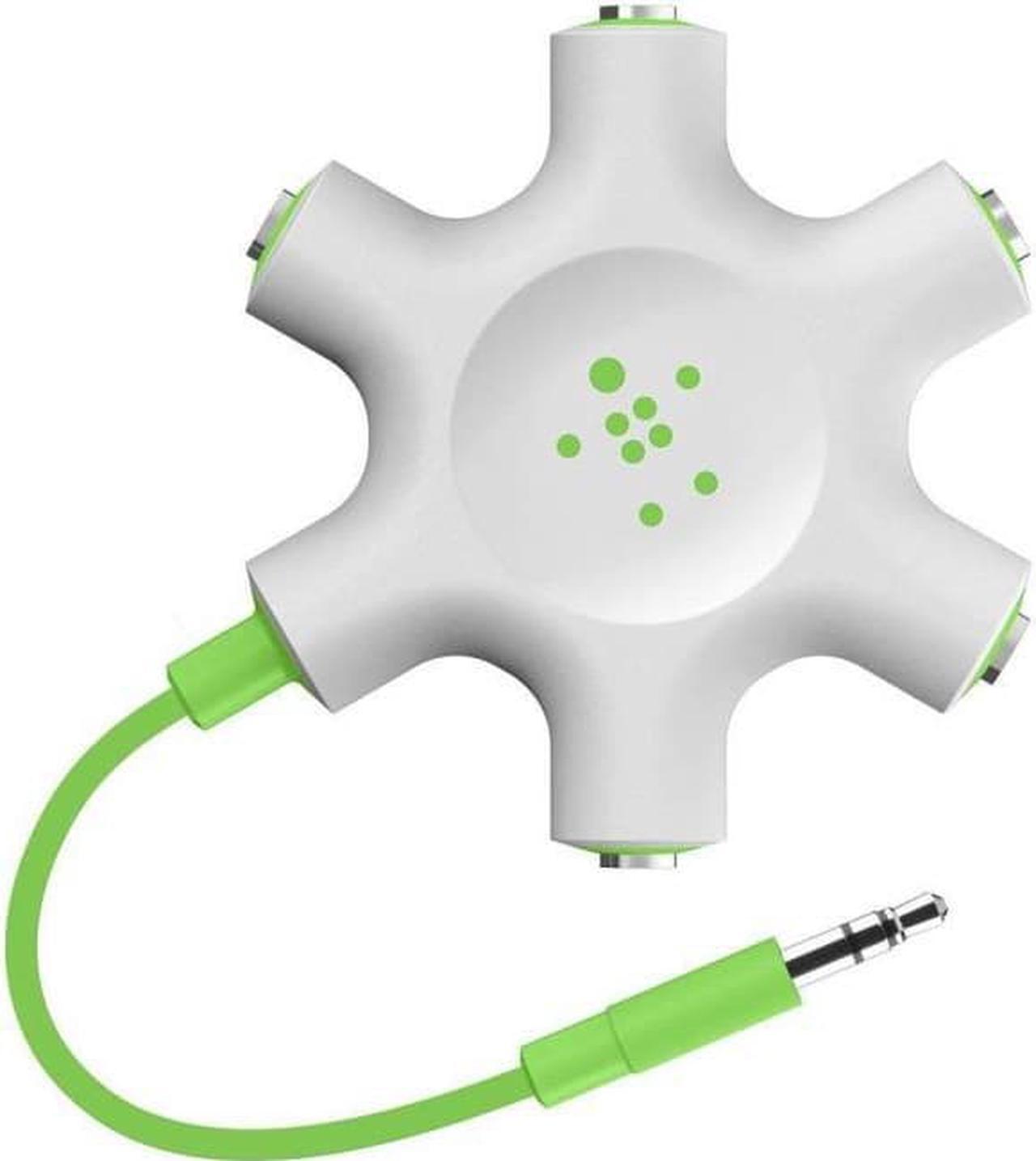 Alt view image 4 of 6 - ROCKSTAR MULTI 5 WAY SPLITTER  WHITE