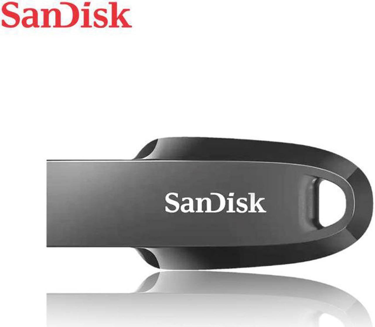 Alt view image 3 of 8 - SanDisk 64GB CZ550 Ultra Curve USB 3.2 Gen 1 Flash Drive Speeds up to 100MB/s [BLACK]