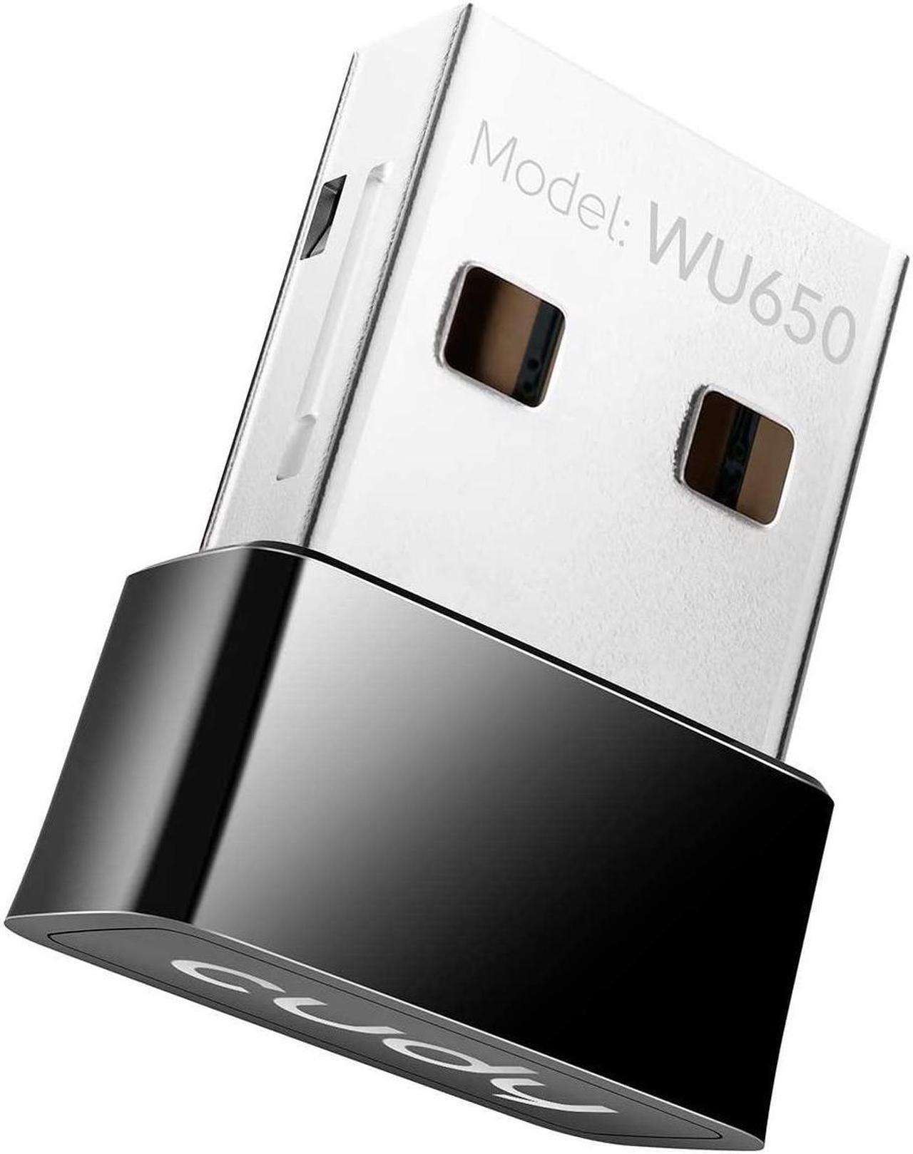 Main image of Cudy AC 650Mbps USB WiFi Adapter for PC, 5GHz/2.4GHz Wireless Dongle, WiFi Wireless Adapter for Laptop - Nano Size, Compatible with Windows XP / 7/8.x /10/11, Mac OS