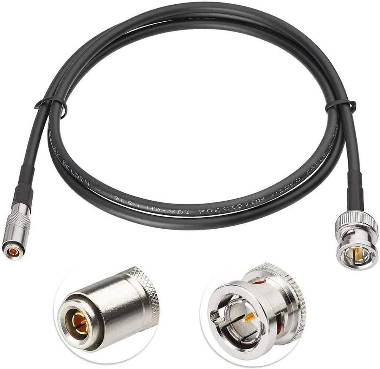 Superbat HD SDI Cable Blackmagic BNC Cable DIN 1.0/2.3 to BNC Male Cable (Belden 1855A) - 1ft/3ft/5ft/10ft/15ft - for Blackmagic BMCC/BMPCC Video Assist 4K Transmissions HyperDeck Kameras