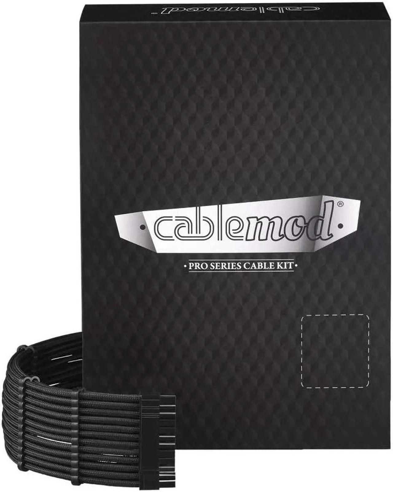 Main image of CableMod E-Series Pro ModFlex Sleeved Cable Kit for EVGA G5 / G3 / G2 / P2 / T2 (Black)