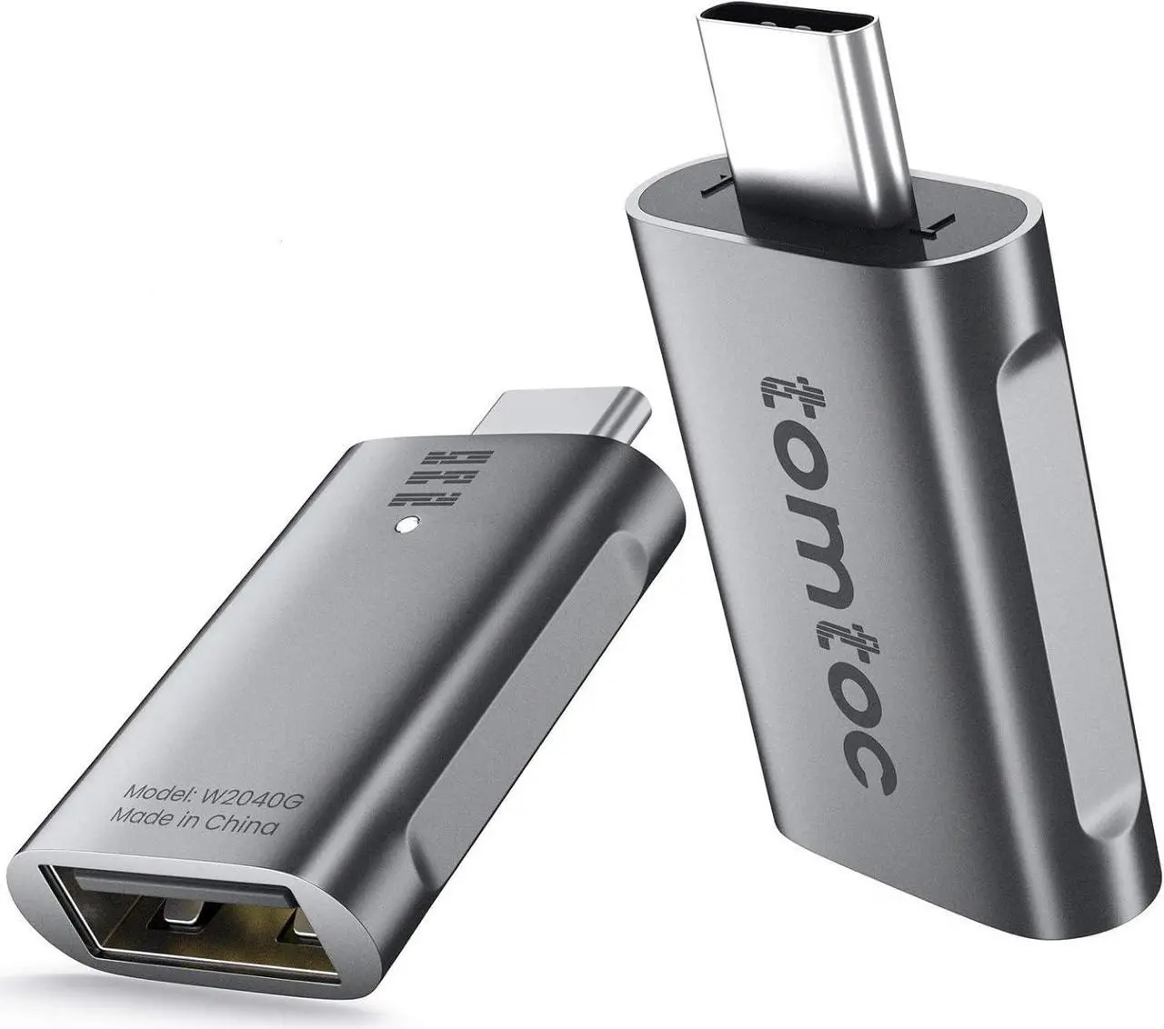 Main image of USB C to USB Adapter (2 Pack) Thunderbolt 3/Type-C to USB 3.0 Adapter for MacBook iPad Air 4 10.9 iPad Pro Surface Pro/Book  XPS and More OTG Adapter for Android Phone Up to 5Gbps