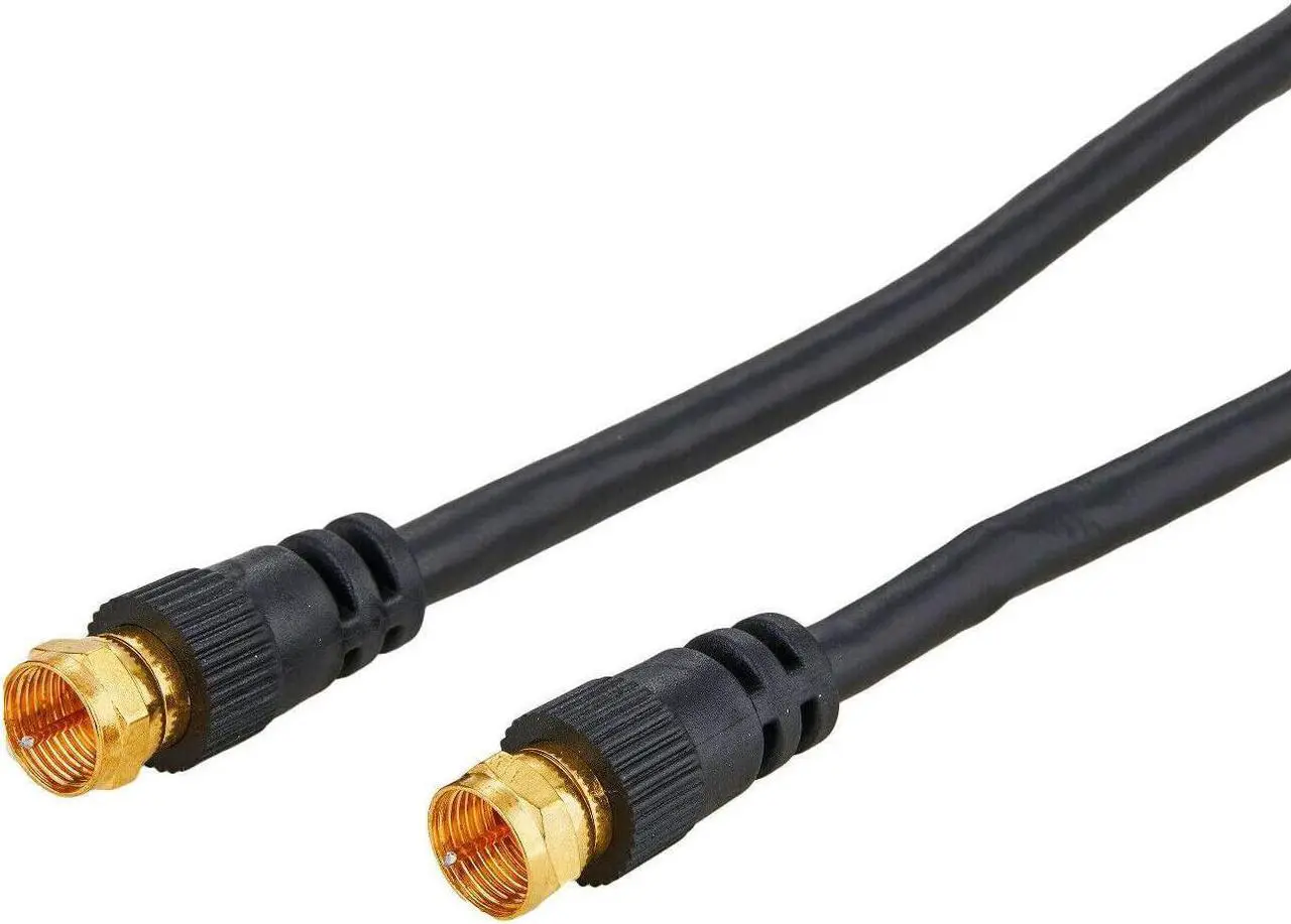 Alt view image 3 of 4 - Cables Direct Online RG6 Dual Shield Black Coaxial Cable 15ft  Strong Signal Integrity, Long-Lasting