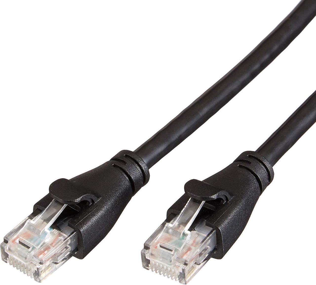 Basics RJ45 Cat-6 Ethernet Patch Internet Cable - 25 Foot (7.6 Meters)