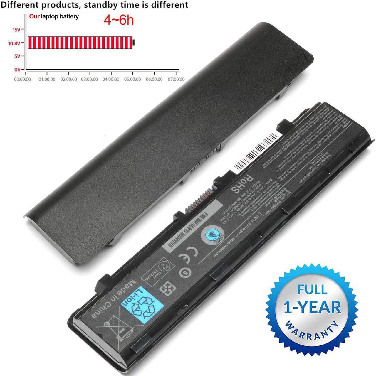 Alt view image 6 of 7 - Tinkon 10.8V 48WH PA5024U-1BRS Battery Replace for Toshiba Satellite C55-A C55T C855 C855D L855 L875 S855 P855 Series C55-A5300 P855-S5312 PA5109U-1BRS Laptop