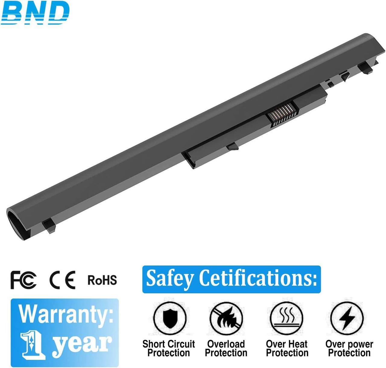 Alt view image 5 of 7 - BND LA04 776622-001 Laptop Battery Replacemet for HP 728460-001 752237-001 15-F272WM 15-F233WM LA04DF TPN-Q132 TPN-Q129 HSTNN-DB5M HSTNN-YB5M HSTNN-UB5M