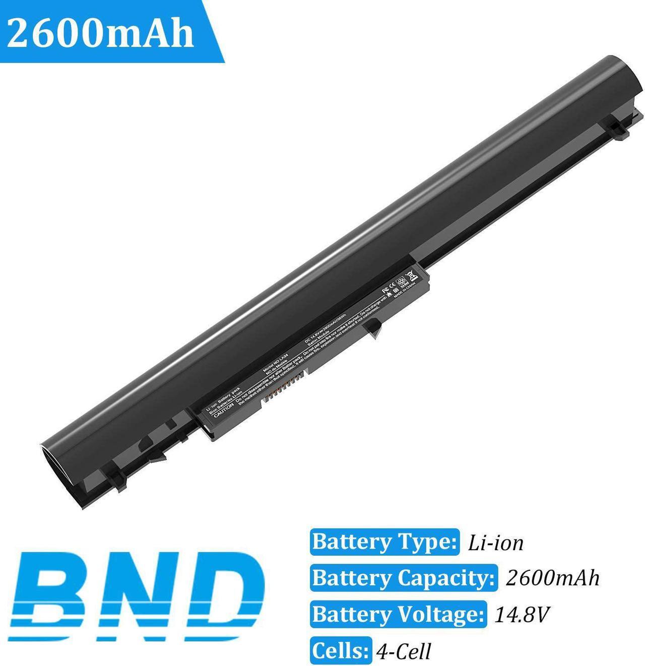 Alt view image 2 of 7 - BND LA04 776622-001 Laptop Battery Replacemet for HP 728460-001 752237-001 15-F272WM 15-F233WM LA04DF TPN-Q132 TPN-Q129 HSTNN-DB5M HSTNN-YB5M HSTNN-UB5M