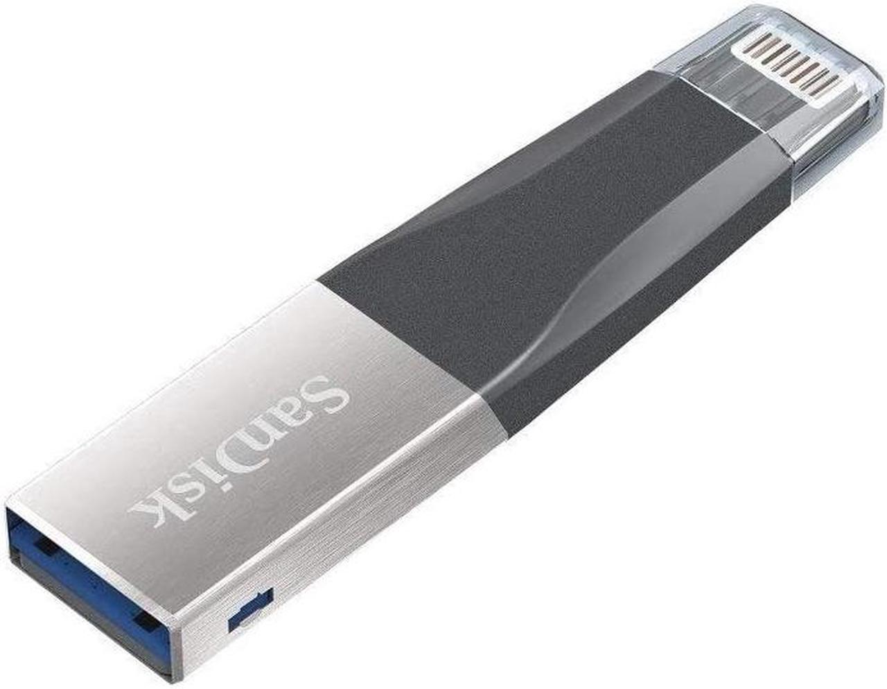 Alt view image 9 of 14 - SanDisk 32GB iXpand Mini USB 3.0 Flash Drive