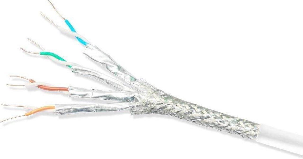 Alt view image 6 of 6 - Cat7 Ethernet Cable - 20 ft - RJ45 Connector - Cat 7 Double Shielded STP - 10 Gigabit 600MHz - Premium, High Speed (6m) Network Wire, Patch, LAN Cord - 20 Feet