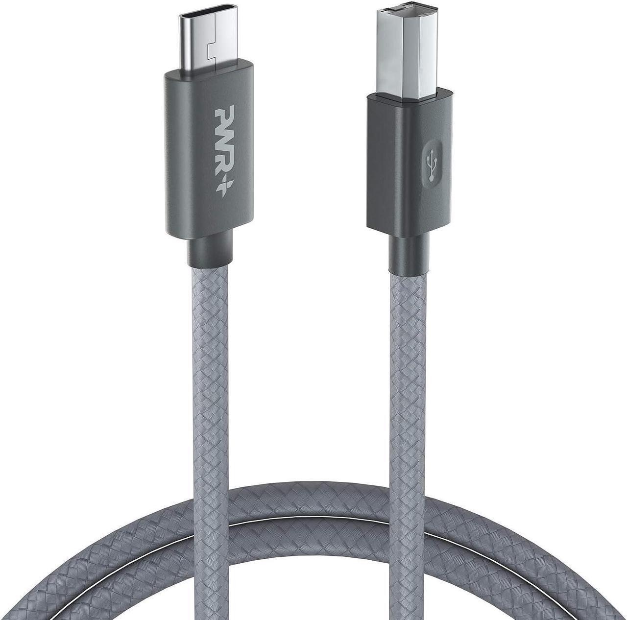 Alt view image 5 of 6 - USB-C Printer Cable 10 Ft Type-C to USB B 2.0 High Speed for MacBook Pro HP Canon Brother Epson Xerox Samsung Lenovo Dell Acer Surface Yamaha Casio Digital Piano MIDI Keyboard Controller Audio Mixer