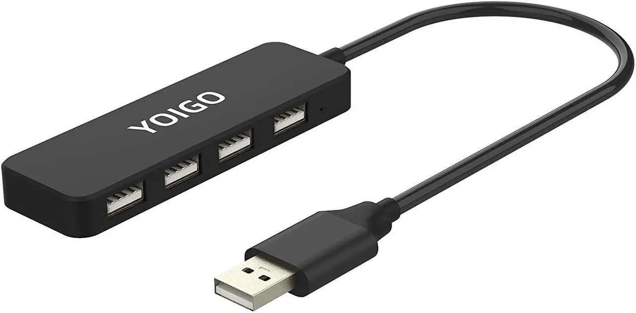 Main image of USB hub,4 Port 2.0 USB Splitter Expander,USB hub for Laptop,MacBook,Surface Pro,PC, Flash Drive,Mobile HDD