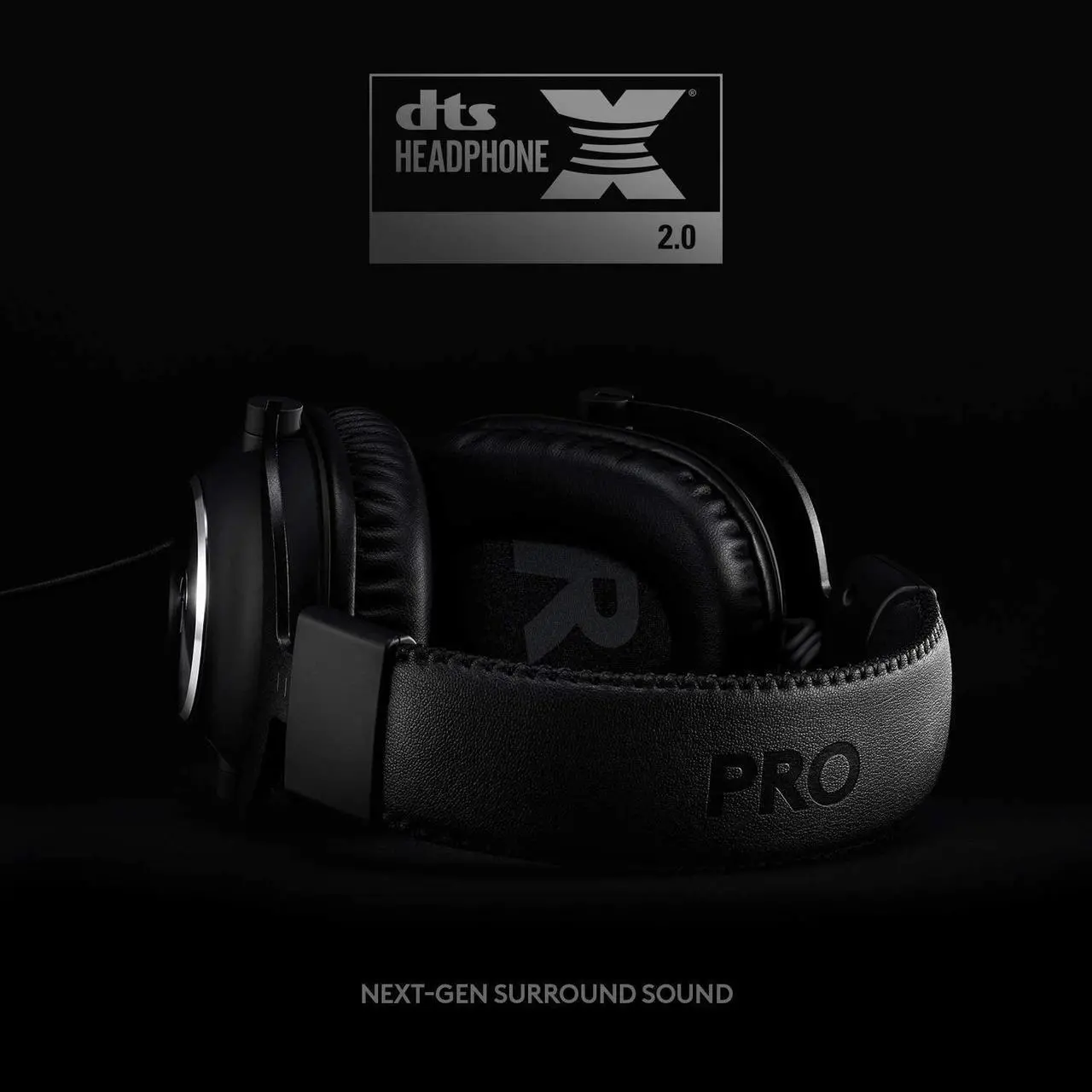 Alt view image 10 of 16 - Logitech G PRO X USB Wired Virtual 7.1 Surround Sound DTS Headphone X 2.0 Gaming Over-the-Ear Headset with Blue VO!CE for Windows 981-000817 - Black