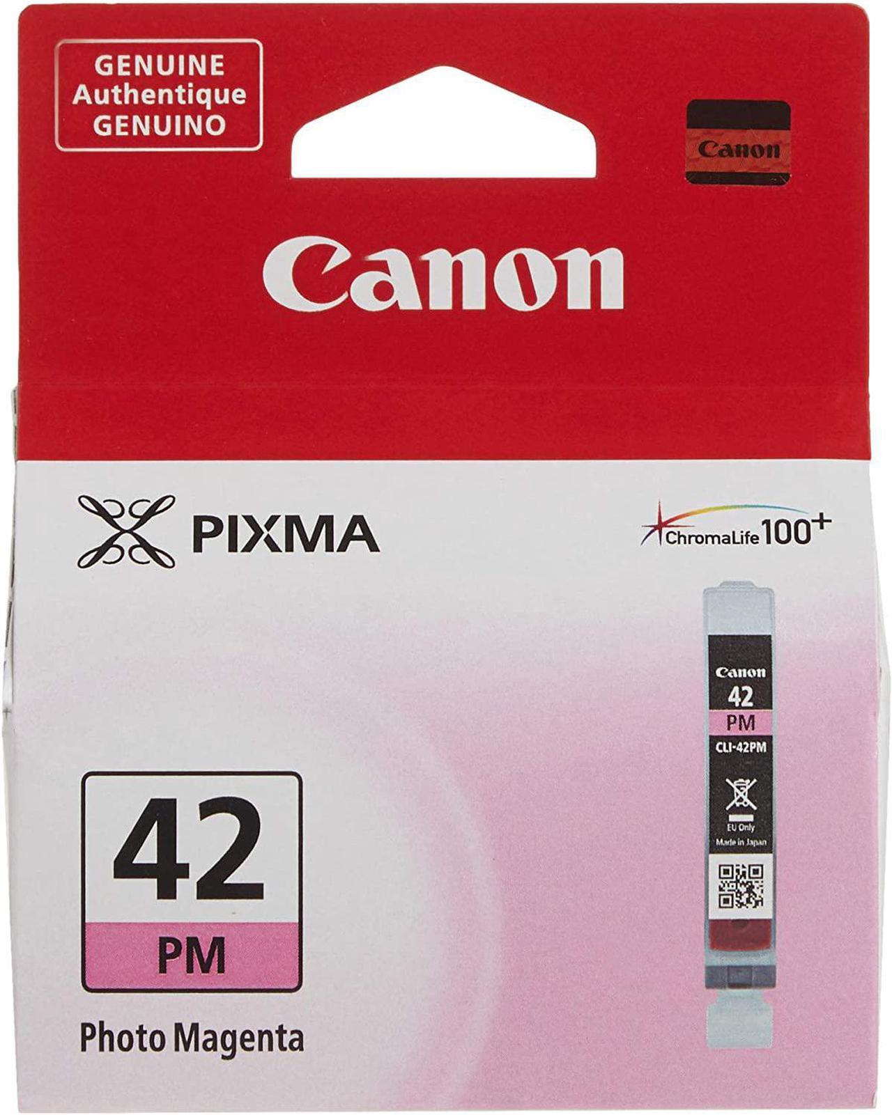 Genuine Canon CLI-42 Ink Cartridge, Photo Magenta