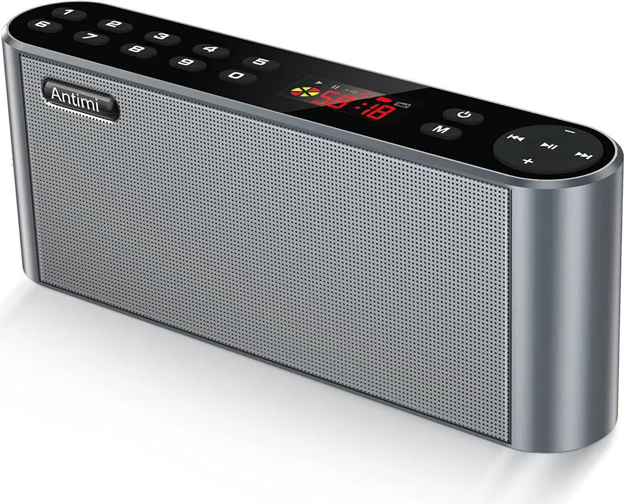 Main image of Bluetooth/FM Radio/MP3 Player Portable Wireless Speaker (Black)