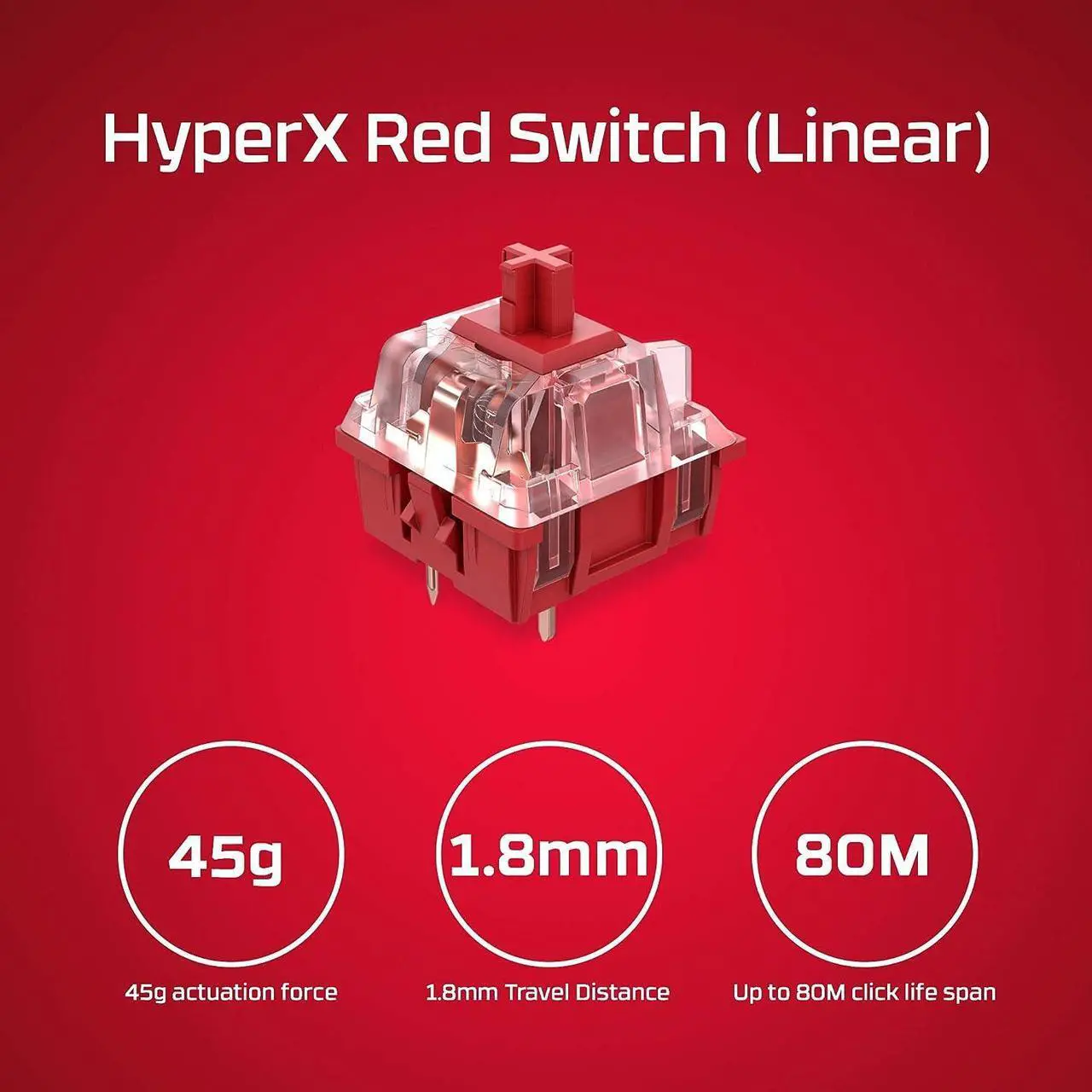 Alt view image 11 of 16 - HyperX Alloy Origins 60 RGB Mechanical Gaming Keyboard - Red Switches