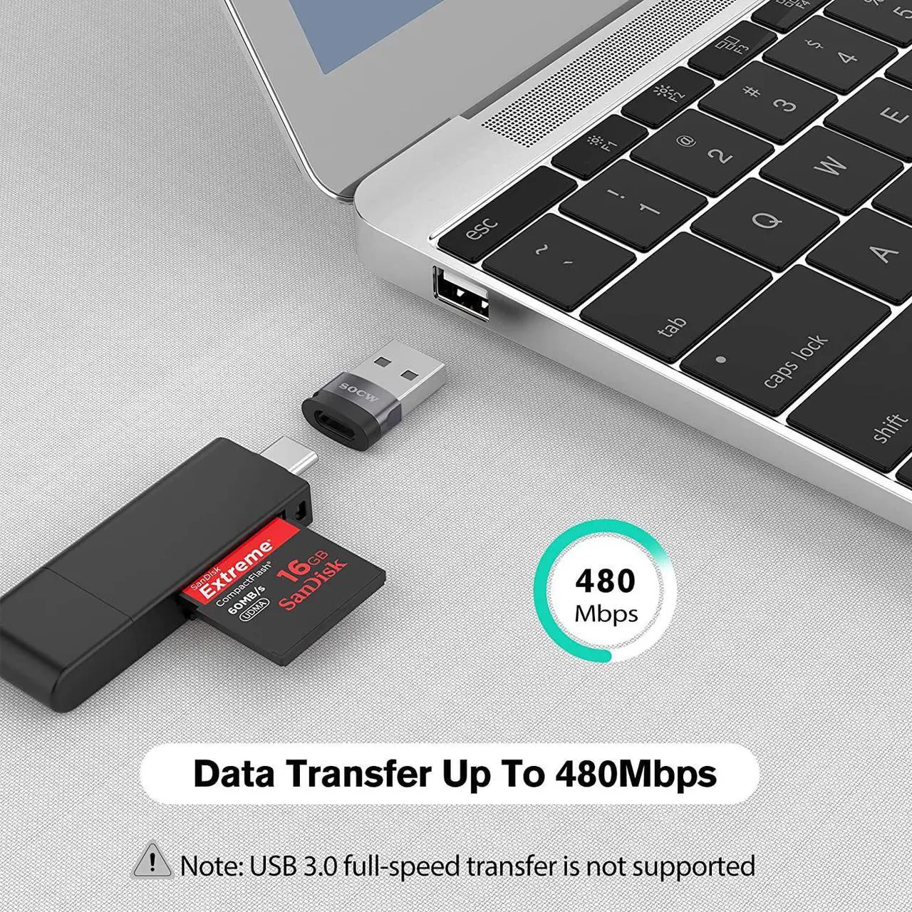 Alt view image 4 of 6 - USB C to USB Adapter (4 Pack) USB-C Female to USB Male Type C to USB A Converter Compatible with Apple MagSafe iPhone 11 12 13 14 15 Pro Max  Galaxy Note Google Pixel etc Grey