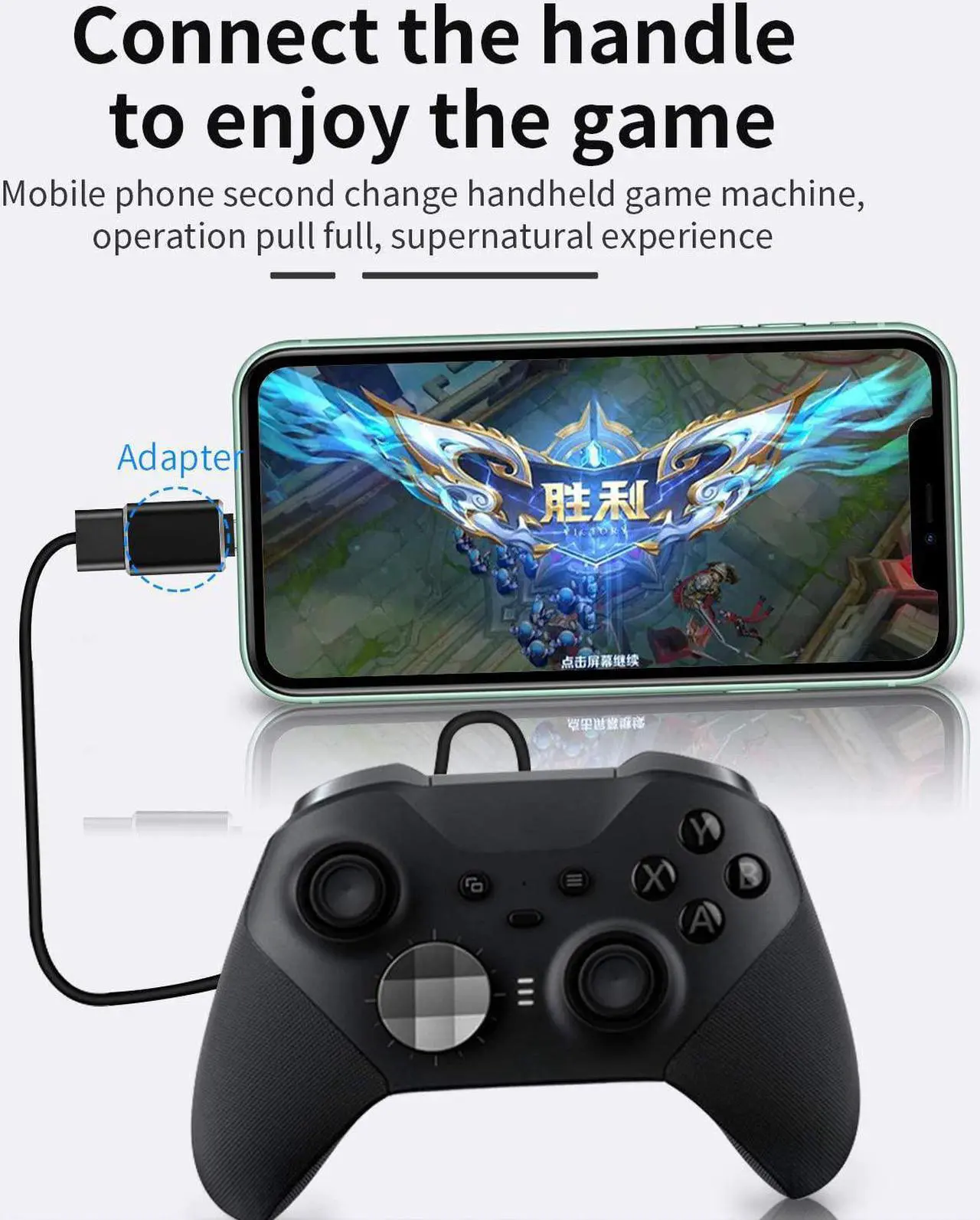 Alt view image 5 of 7 - Lightning Male to USB3.0 Female Adapter OTG Cable for iPhone 12 11 Xr X XS 8 7 Plus Max Compatible with iPad Air Pro Mini Support Camera Card Reader Mouse Keyboard Hubs Piano Converter Connect U Disk