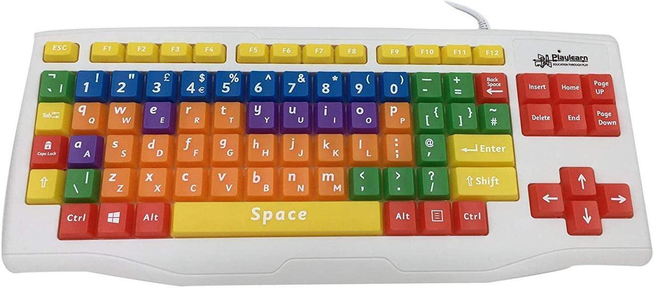 Playlearn Special Needs Children's Computer USB Keyboard