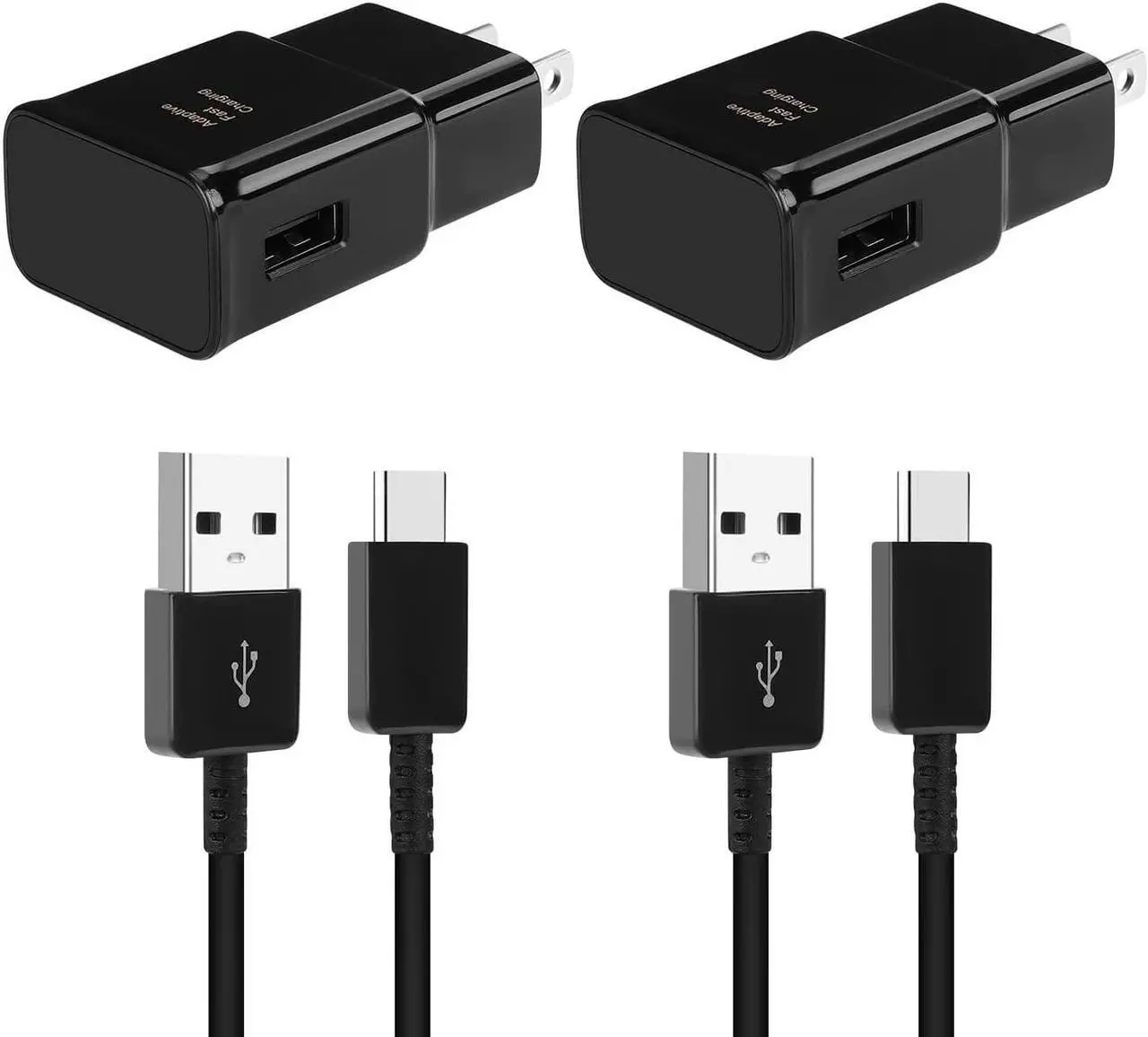 Main image of Android Phone Charger, Samsung Charger Fast Charging Cord with 6.6ft Type C Cable for Samsung Galaxy S25Ultra/S25/S24/S23/S23 Ultra/S22/S21/S20/S20+/S10/S10+/S10e/S9/S9+/S8/S8Plus/Note 8/9/10/20