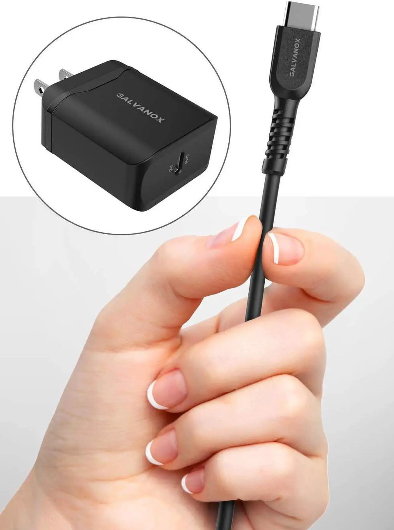 Alt view image 3 of 7 - Fast Charging Power Stand for iPhone and iPad Models - MFi Certified Lightning Dock with USB-C Wall Adapter (for All iPhone 12/13 /14 Models)