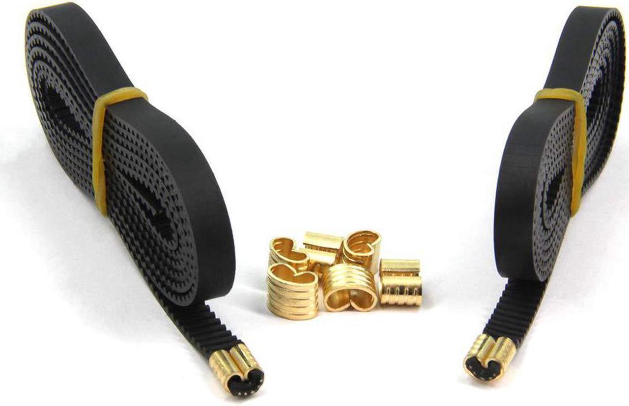Alt view image 4 of 5 - 10pcs Copper Buckle Wire Cable Connector Wire Cable Terminal Lightweight Compact Terminal Accessory for 3D Printer Parts (Copper Buckle)