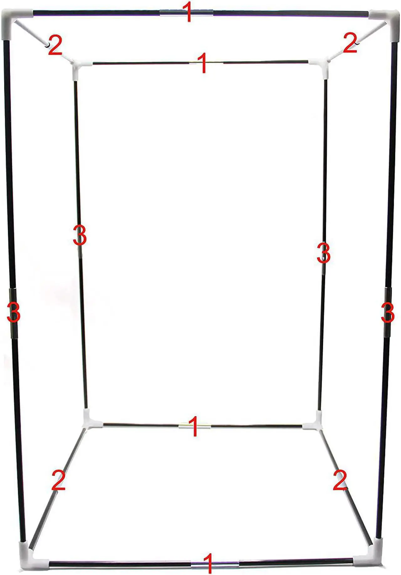 Alt view image 6 of 7 - Zeberoxyz 3D Printer Warm Enclosure,3D Printer Covers,Folding shed,Constant Temperature Dustproof, Fireproof Heating Tent, Noise Reduction for 3D Printer Ender3/Ender 3 pro-18.9x23.6x28.3inch