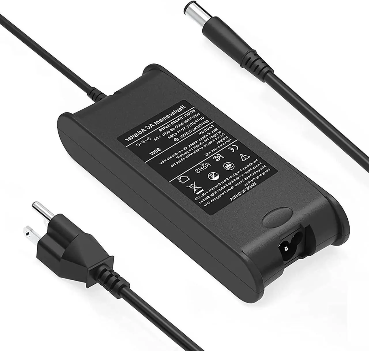Main image of la90pm130 90W Laptop Charger Ac Adapter For Dell Latitude E6430 7490 E7440 7480 E5470 E7470 E6420 E6420 E6400 E5420 5580 5480 E6410 E6440 E6540 5590 E6530 E6510 E6540 E7450 E1505 E6530 Power With Cord