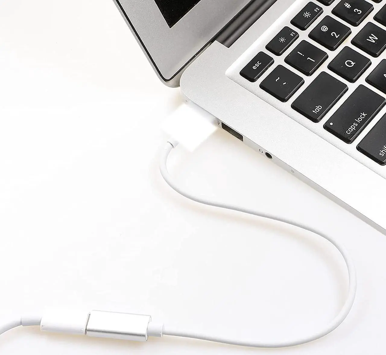 Alt view image 3 of 4 - Charge Converter 85W Output USB C Female to Magnetic 2 T Tip Charging Cable Compatible with Mac Book (2012-2016) air 11 13/ Pro 13 15