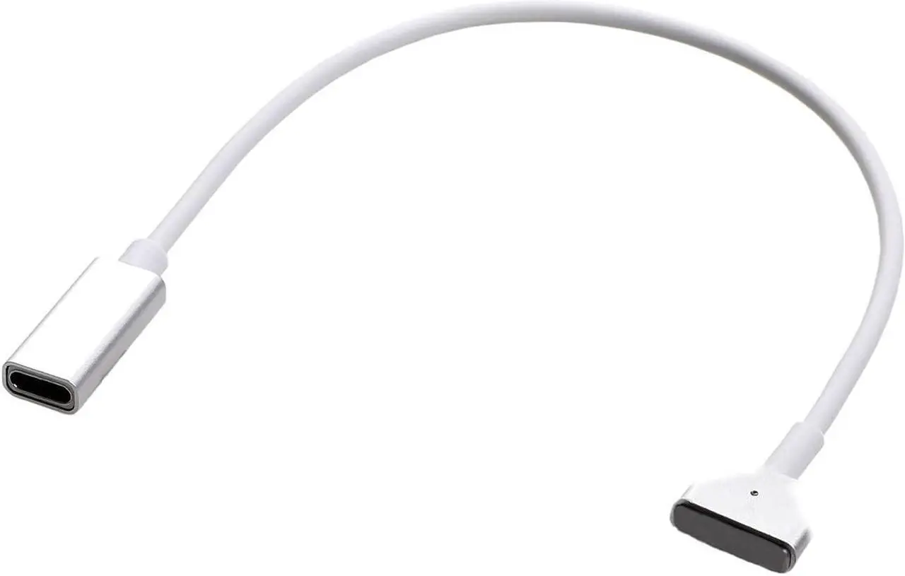 Main image of Charge Converter 85W Output USB C Female to Magnetic 2 T Tip Charging Cable Compatible with Mac Book (2012-2016) air 11 13/ Pro 13 15