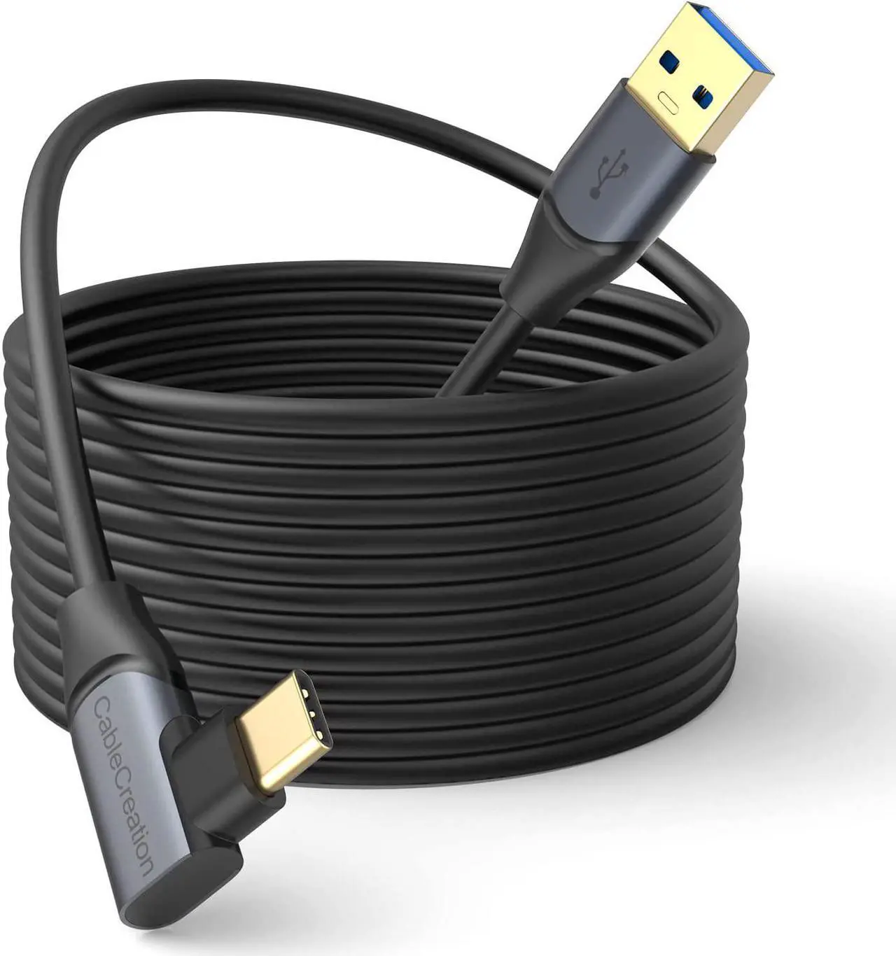 Main image of Quest 2 Link Cable 16 FT USB 3.1 to USB C Cable 5 Gbps Quest Link Cable VR Compatible with Oculus Quest 2 Virtual Reality Headsets Gaming PC 5 Meters