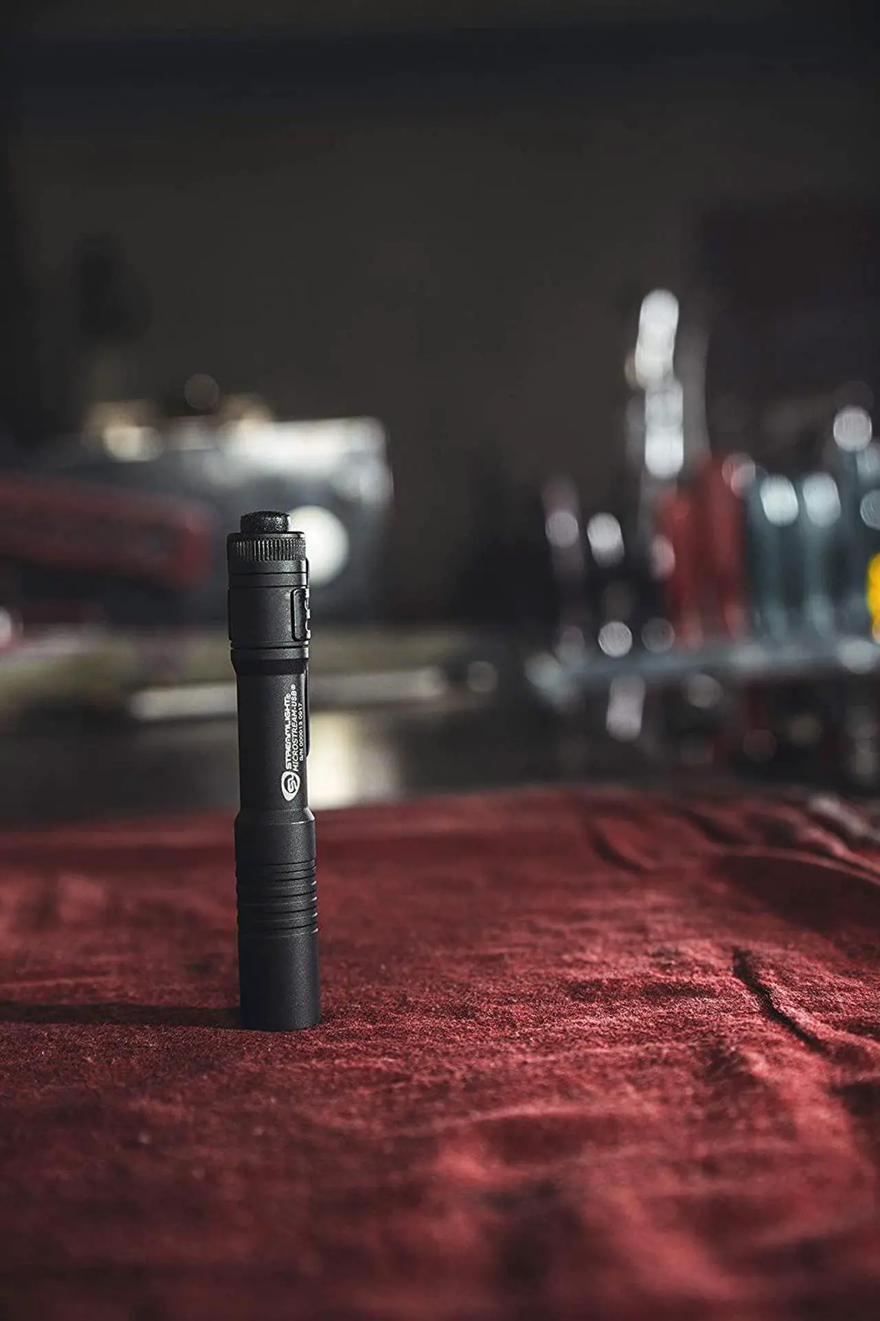 Alt view image 4 of 7 - Streamlight 66601 MicroStream 250-Lumen EDC Ultra-Compact Flashlight with USB Rechargeable Battery, Clear Retail Packaging, Black