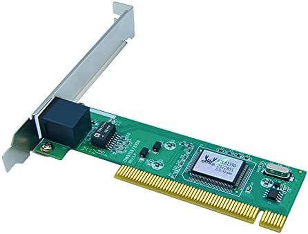 Jeirdus RTL8139D 8139D 10/100M RJ45 Ethernet Network LAN PCI Wired Network Card Adapter 10/100Mbps NIC