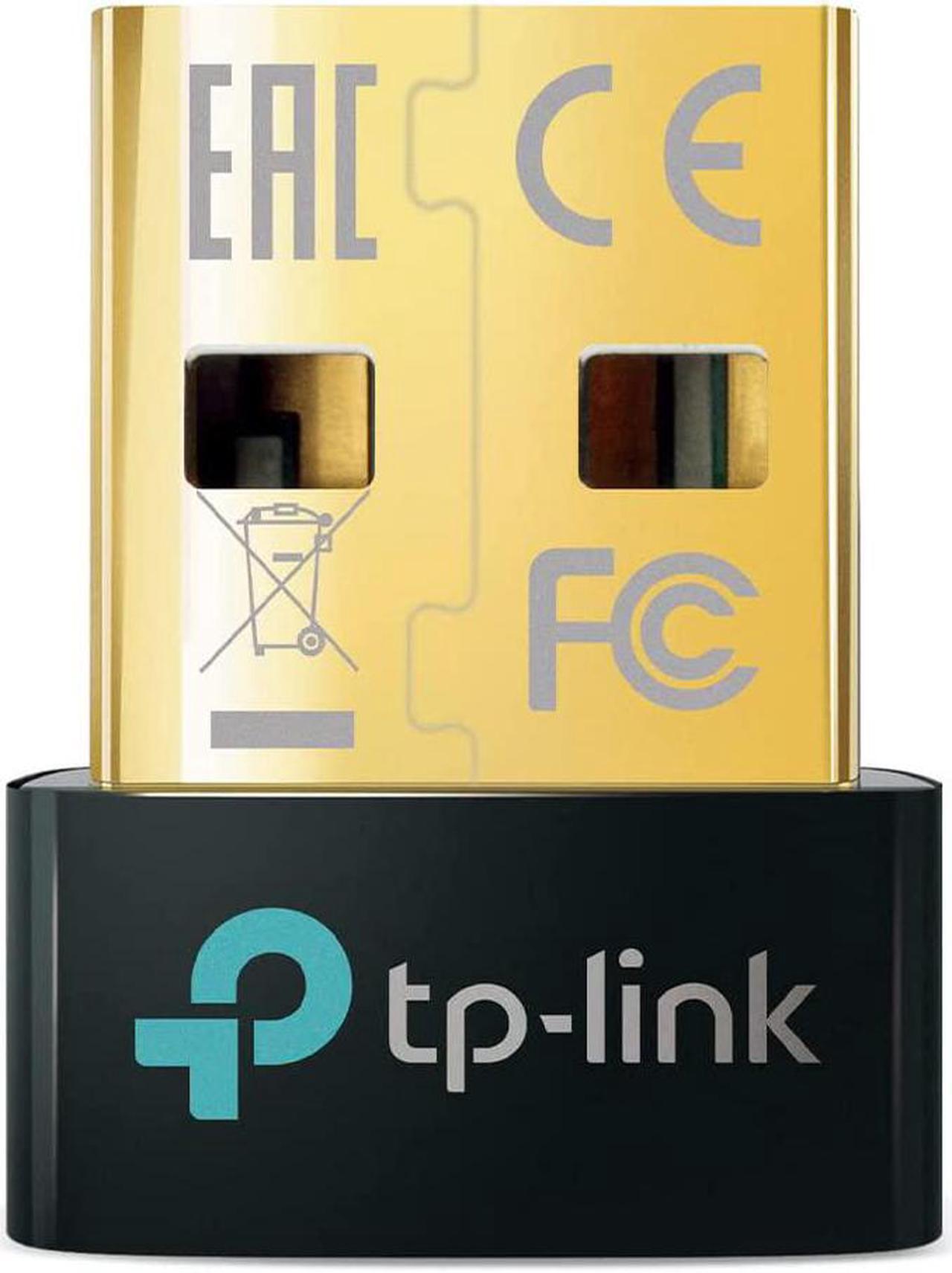 Main image of TP-Link USB Bluetooth Adapter for PC, 5.0 Bluetooth Dongle Receiver (UB500) Supports Windows 11/10/8.1/7 for Desktop, Laptop, Mouse, Keyboard, Printers, Headsets, Speakers, PS4/ Xbox Controllers