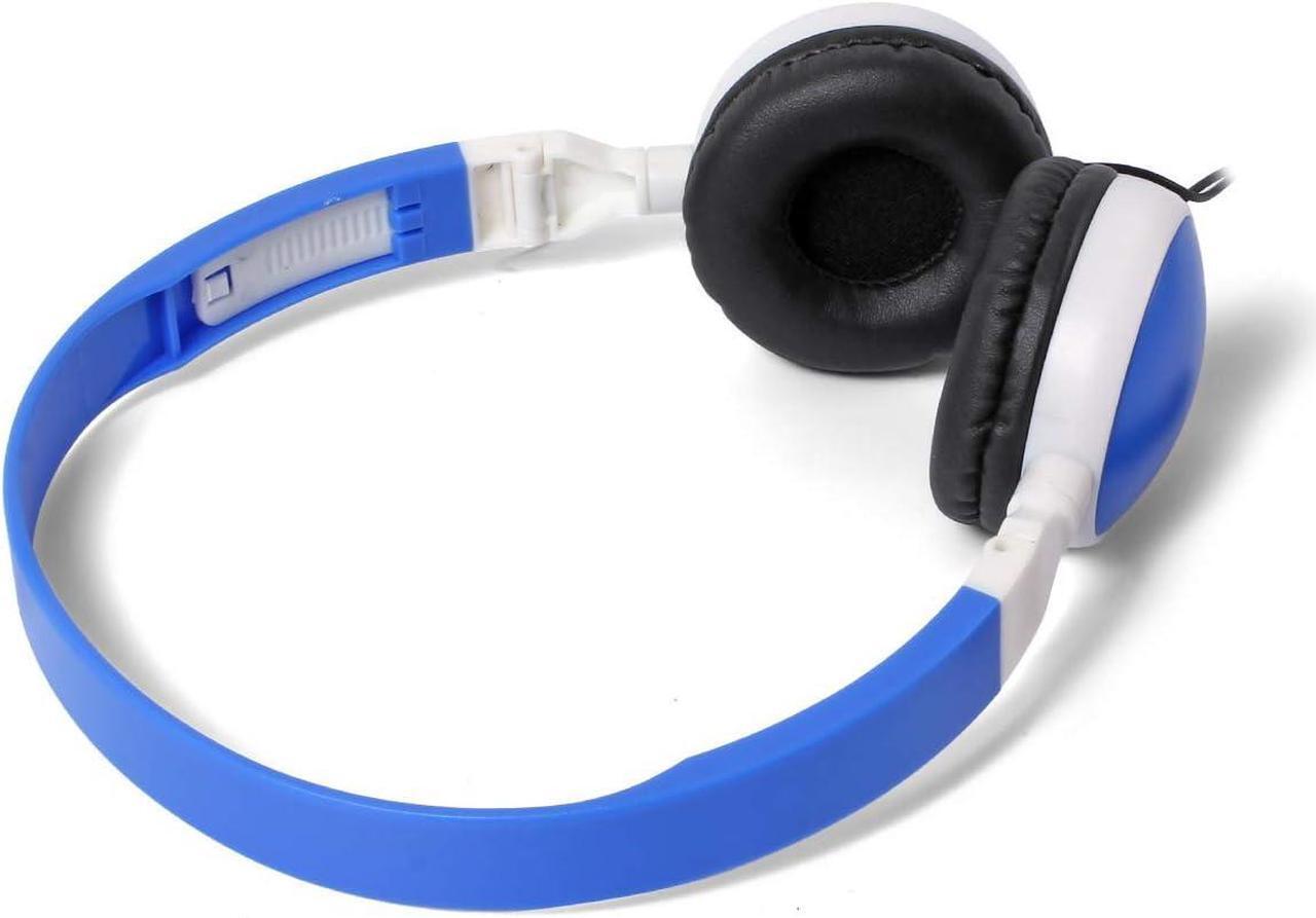 Alt view image 4 of 6 - Wholesale Bulk Headphones Classroom Earbuds (KW-X10) 10 Pack Kids Headphones in Bulk Foldable Headsets for School,Computer Lab, Library,Hospital, Museums, Testing Centers, Hotels